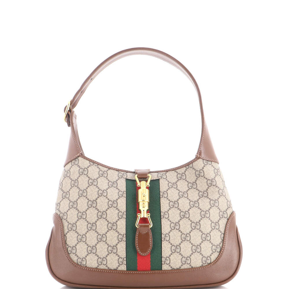 Gucci Small Jackie 1961 Hobo GG Coated Canvas